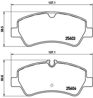 Купить Brembo P24160 – отличная цена на EXIST.UA!