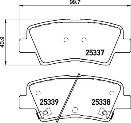 Купить Brembo P 30 106 по низкой цене в Украине!