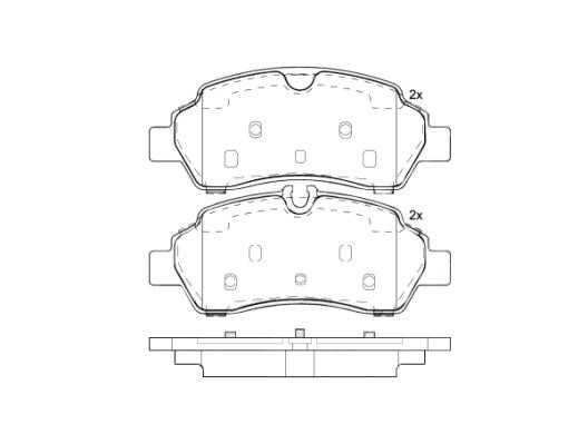 Купить Brembo P24209 – отличная цена на EXIST.UA!
