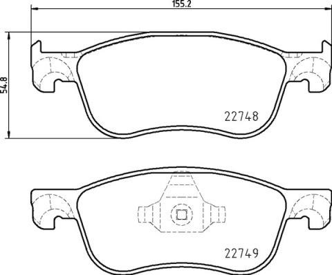 Купить Brembo P24210 – отличная цена на EXIST.UA!