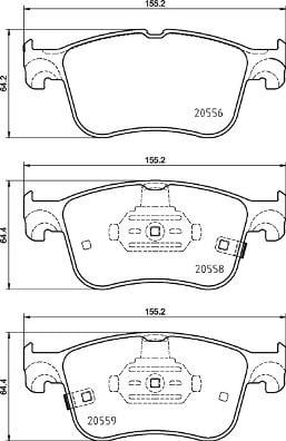 Купить Brembo P 24 218 по низкой цене в Украине!