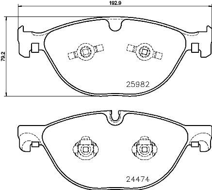 Купить Brembo P 36 029 по низкой цене в Украине!