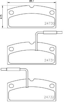 Купить Brembo P 62 001 по низкой цене в Украине!