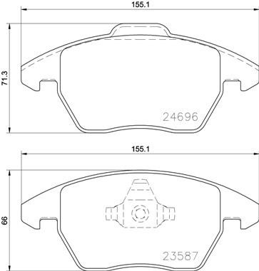 Купить Brembo P 85 148 по низкой цене в Украине!