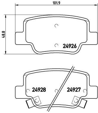 Купить Brembo P83114 – отличная цена на EXIST.UA!