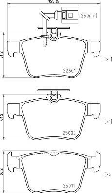 Купить Brembo P 85 162 по низкой цене в Украине!