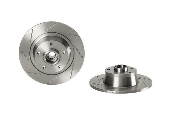 08A75347 Brembo Тормозной диск невентилируемый