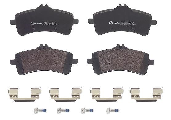 P50131 Brembo Тормозные колодки дисковые, комплект