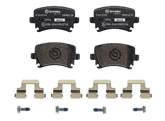 Тормозные колодки дисковые BREMBO XTRA, комплект Brembo P 85 073X