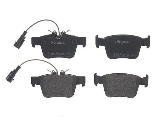 Тормозные колодки дисковые, комплект Brembo P 23 180