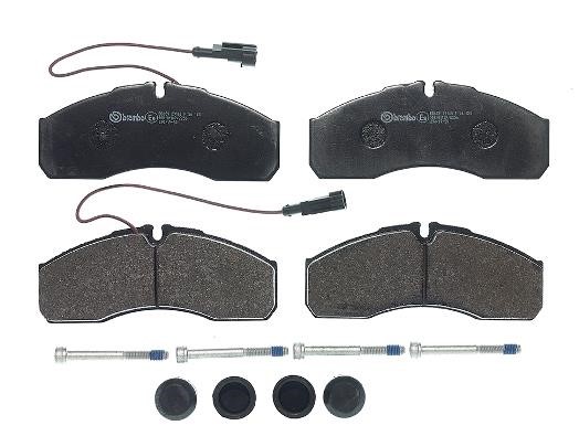 P56123 Brembo Тормозные колодки дисковые, комплект