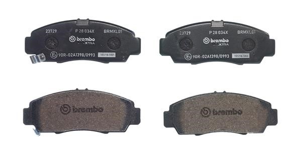 Купить Brembo P 28 034X по низкой цене в Украине!