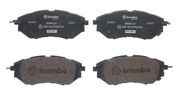 Купить Brembo P 78 017X по низкой цене в Украине!