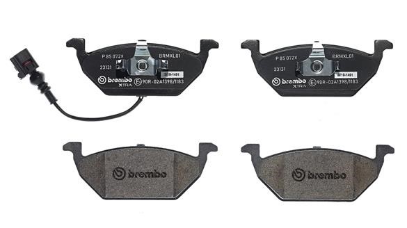 Купить Brembo P 85 072X по низкой цене в Украине!