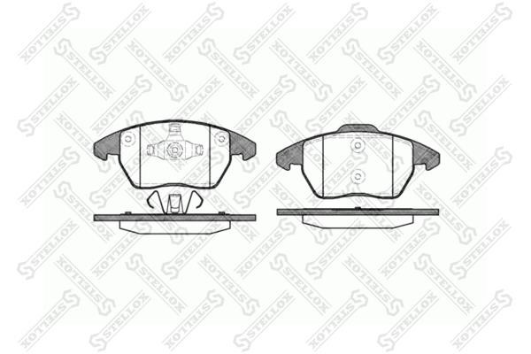 Stellox 1041 010-SX Гальмівні колодки, комплект 1041010SX: Купити в Україні - Добра ціна на EXIST.UA!