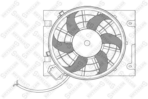 Stellox 29-99265-SX Вентилятор радіатора охолодження 2999265SX: Приваблива ціна - Купити в Україні на EXIST.UA!