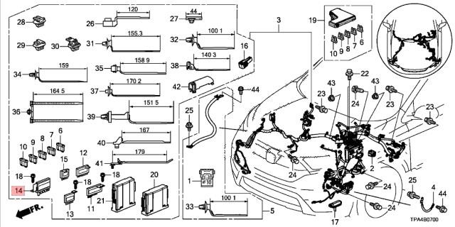 Купити Honda 38233-TPA-J01 за низькою ціною в Україні!