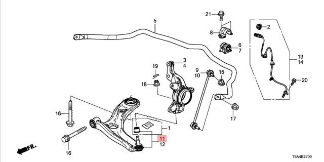 Купить Honda 51350-T5R-A01 по низкой цене в Украине!
