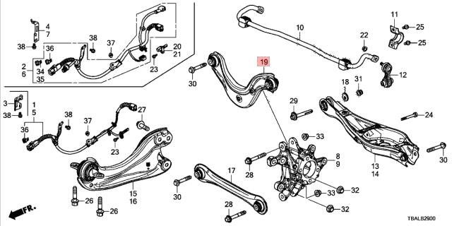 Купить Honda 52510-TGG-A01 по низкой цене в Украине!
