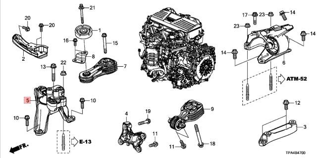 Купити Honda 50820-TPG-A51 за низькою ціною в Україні!