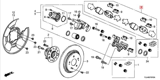 Купить Honda 43022-TLA-A11 по низкой цене в Украине!