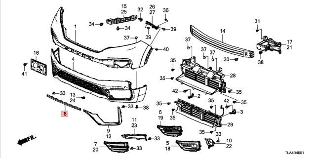 Купить Honda 71112-TLA-A50 по низкой цене в Украине!