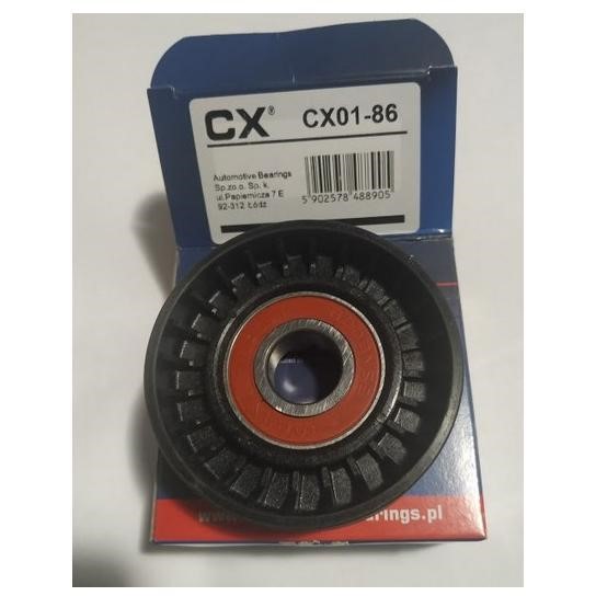 CX CX0186 Ролик натяжний CX0186: Приваблива ціна - Купити в Україні на EXIST.UA!
