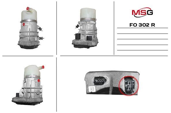 MSG FO302R-ARCH Насос гідропідсилювача керма FO302RARCH: Купити в Україні - Добра ціна на EXIST.UA!