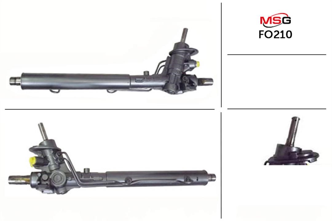MSG FO210 Рульова рейка з ГПК FO210: Купити в Україні - Добра ціна на EXIST.UA!