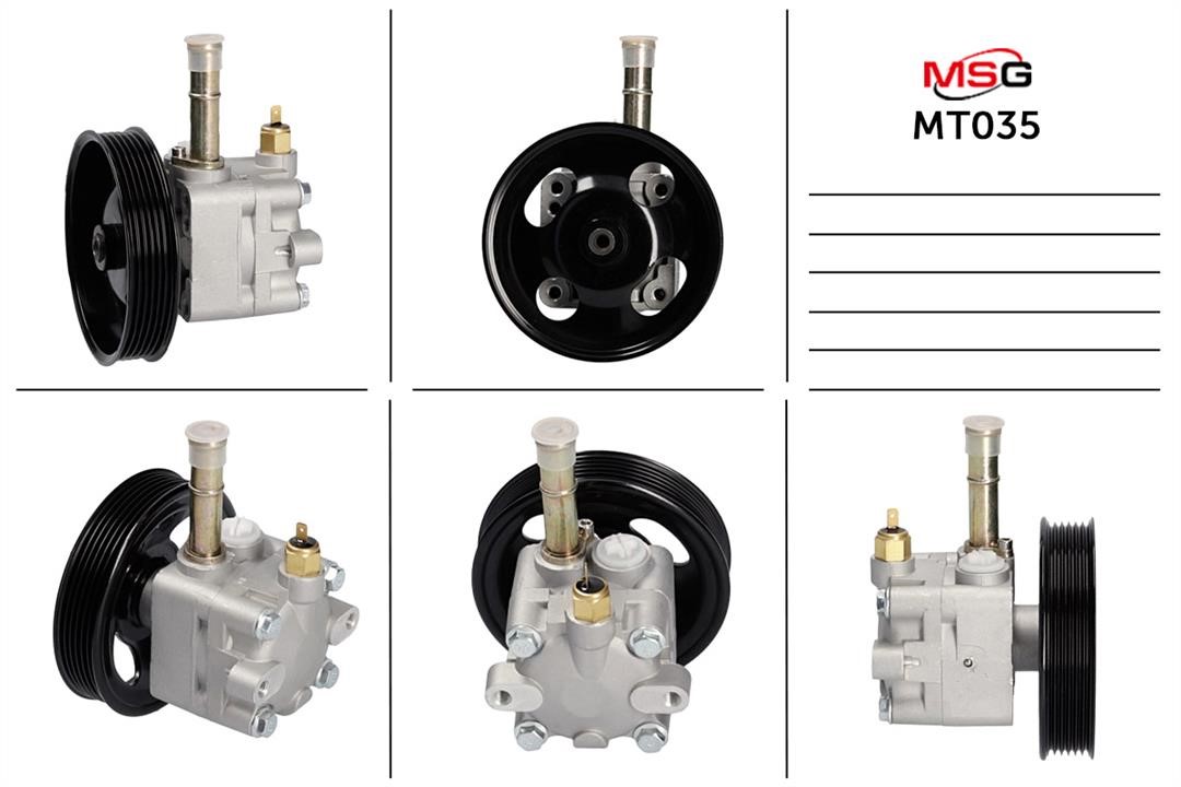 MSG MT035 Насос гідропідсилювача керма MT035: Купити в Україні - Добра ціна на EXIST.UA!