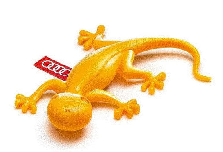 Ароматизатор Audi Gecko, тропічні фрукти, жовтий VAG 000 087 009 C