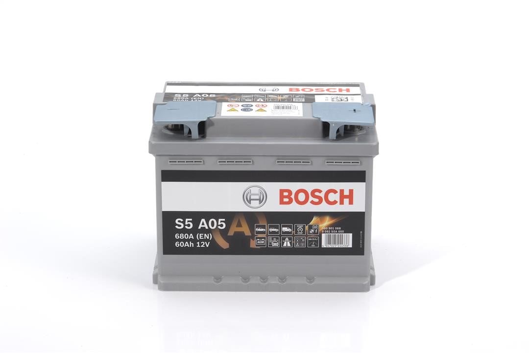 Батарея аккумуляторная Bosch 12В 60Ач 680A(EN) R+ Start&Stop Bosch 0092S5A050