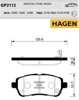 Sangsin GP2113 Гальмівні колодки передні, комплект GP2113: Купити в Україні - Добра ціна на EXIST.UA!
