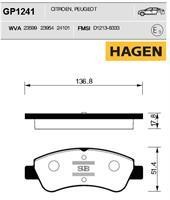 Sangsin GP1241 Гальмівні колодки передні, комплект GP1241: Купити в Україні - Добра ціна на EXIST.UA!