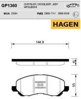 Sangsin GP1360 Гальмівні колодки передні, комплект GP1360: Купити в Україні - Добра ціна на EXIST.UA!