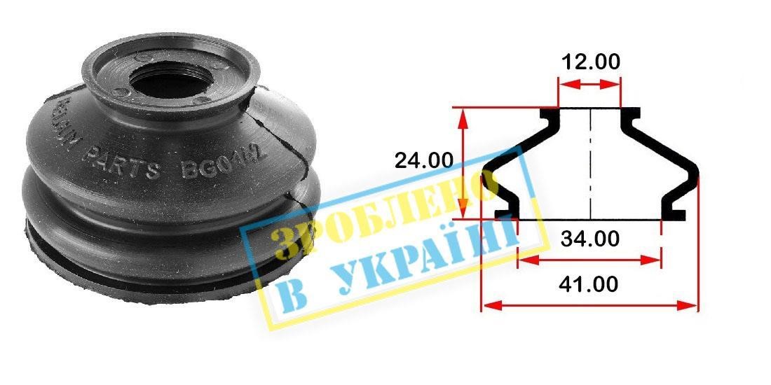 BG0142 Belgum Parts Пыльник