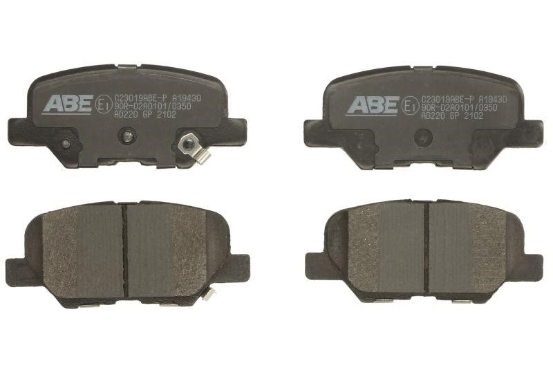 ABE C23019ABE-P Гальмівні колодки задні, комплект C23019ABEP: Купити в Україні - Добра ціна на EXIST.UA!