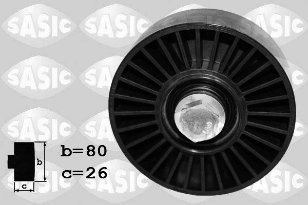 Sasic 1626205 Ролик обвідний ременя поліклинового (приводного) 1626205: Купити в Україні - Добра ціна на EXIST.UA!