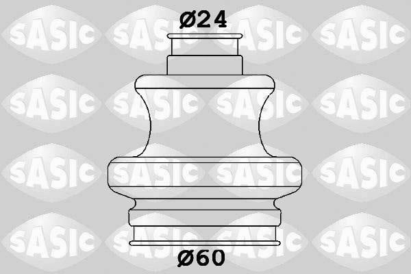 Sasic 1906138 Пильовик приводного валу, комплект 1906138: Купити в Україні - Добра ціна на EXIST.UA!