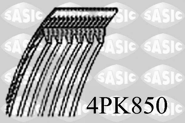 Sasic 4PK850 Ремінь поліклиновий 4PK850: Купити в Україні - Добра ціна на EXIST.UA!