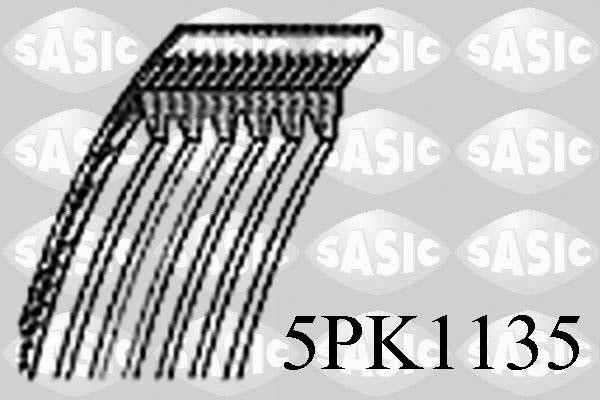 Sasic 5PK1135 Ремінь поліклиновий 5PK1135: Купити в Україні - Добра ціна на EXIST.UA!