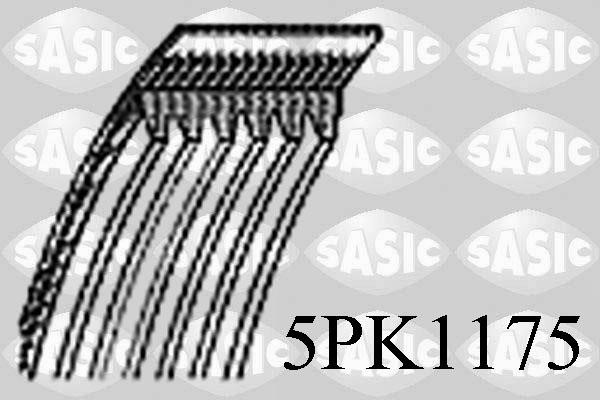 Sasic 5PK1175 Ремінь поліклиновий 5PK1175: Купити в Україні - Добра ціна на EXIST.UA!