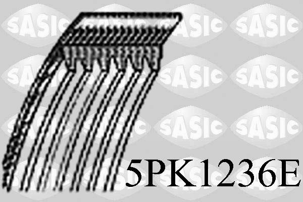 Sasic 5PK1236E Ремінь поліклиновий 5PK1236E: Купити в Україні - Добра ціна на EXIST.UA!