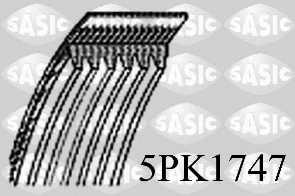 Sasic 5PK1747 Ремінь поліклиновий 5PK1747: Купити в Україні - Добра ціна на EXIST.UA!