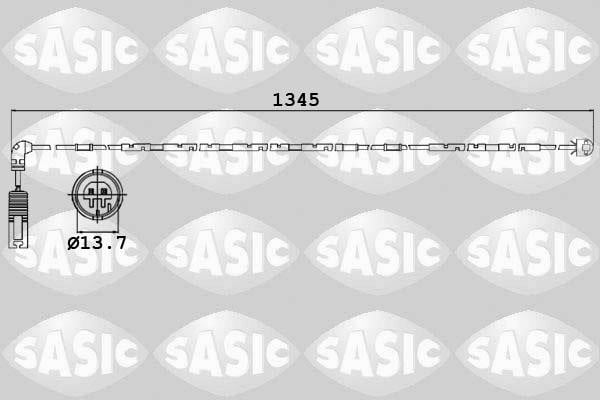 Sasic 6236012 Датчик зносу гальмівних колодок 6236012: Купити в Україні - Добра ціна на EXIST.UA!