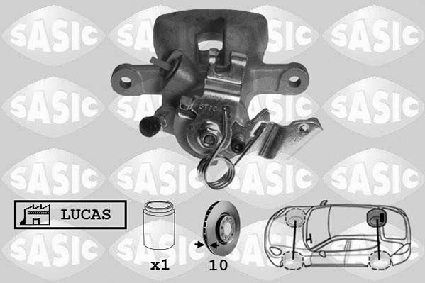 Sasic 6506113 Супорт гальмівний задній правий 6506113: Купити в Україні - Добра ціна на EXIST.UA!