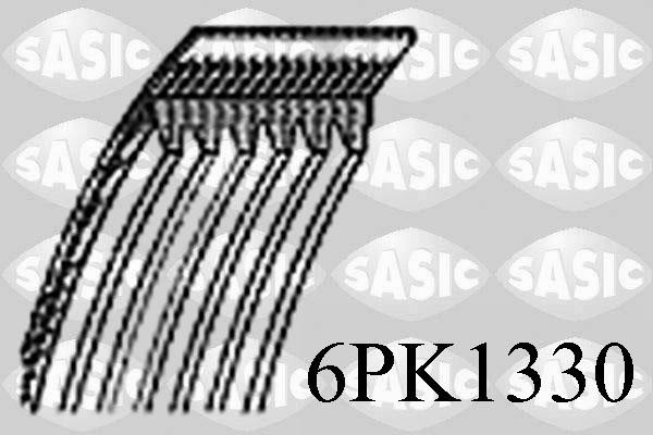 Sasic 6PK1330 Ремінь поліклиновий 6PK1330: Купити в Україні - Добра ціна на EXIST.UA!