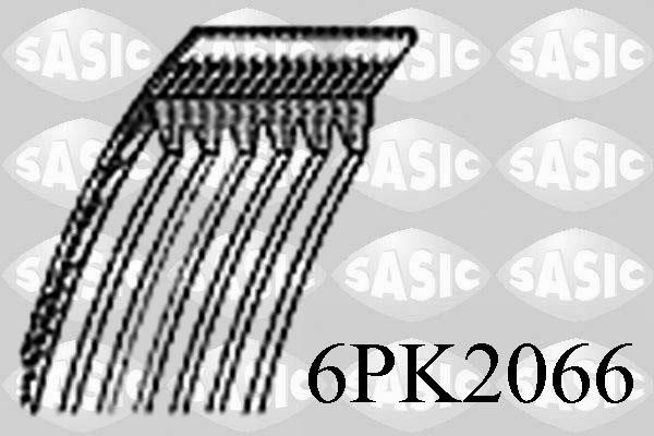 Sasic 6PK2066 Ремінь поліклиновий 6PK2066: Купити в Україні - Добра ціна на EXIST.UA!