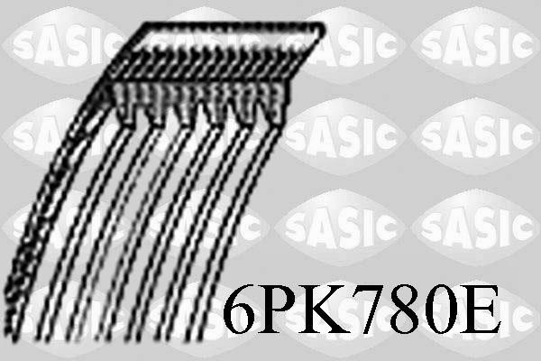 Sasic 6PK780E Ремінь поліклиновий 6PK780E: Купити в Україні - Добра ціна на EXIST.UA!