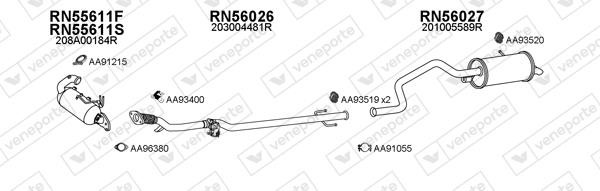 Veneporte 550680 Глушник 550680: Купити в Україні - Добра ціна на EXIST.UA!
